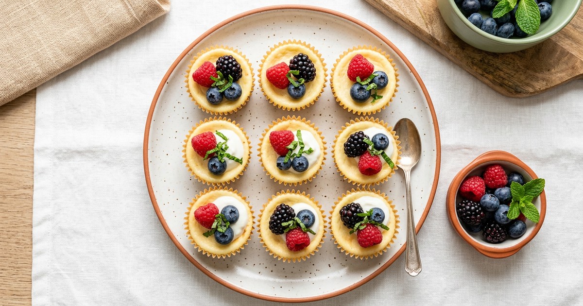 Air Fryer Greek Yogurt Cheesecake Bites: Protein-Packed GLP-1 Sweet