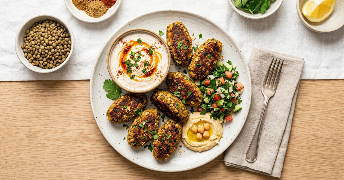 Baked Moroccan Lentil Kofta: High-Protein Meal Prep for GLP-1