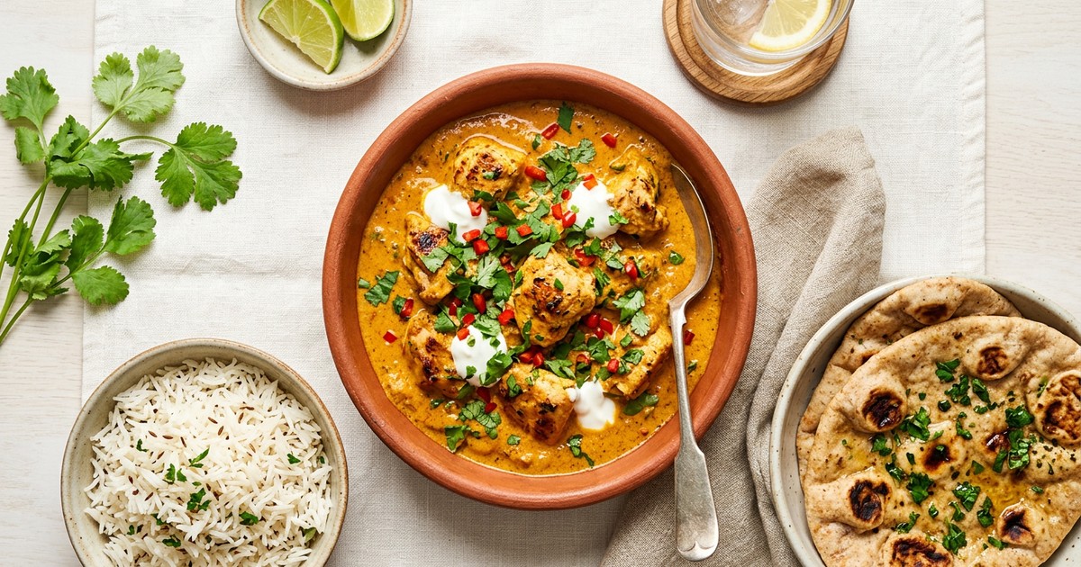 Light Chicken Tikka Masala: High-Protein Indian-Inspired GLP-1 Dinner