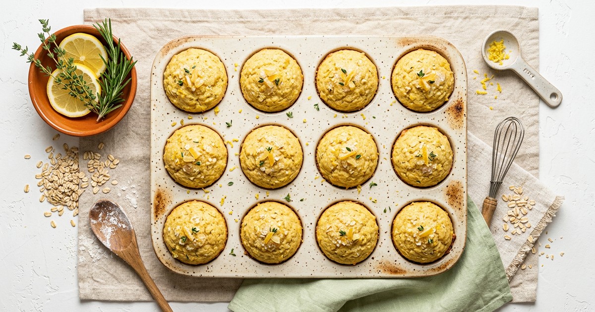Lemon Protein Muffins: Make-Ahead High-Protein Breakfast for GLP-1