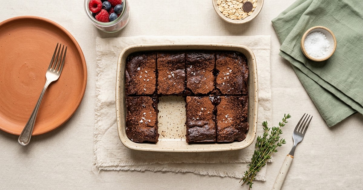 Meal Prep Swedish Kladdkaka Protein Squares: Fudgy GLP-1 Sweet