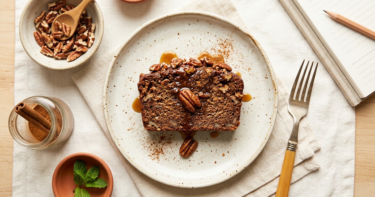 Slow Cooker Mexican Piloncillo Beef and Pecan Protein Cake