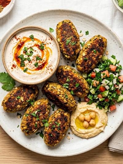 Baked Moroccan Lentil Kofta: High-Protein Meal Prep for GLP-1