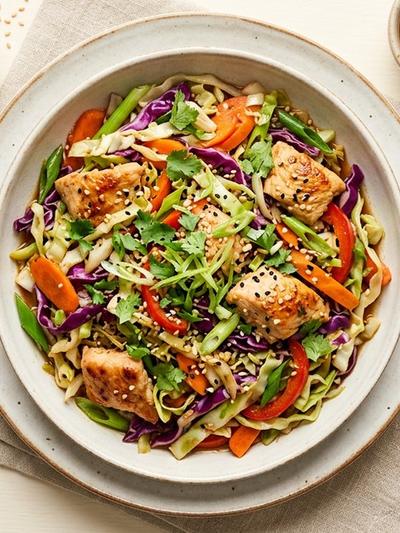 Chicken & Cabbage Stir-Fry: High-Volume, Low-Calorie GLP-1 Lunch