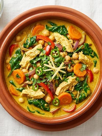 Light Chicken & Vegetable Curry: Anti-Inflammatory GLP-1 Dinner