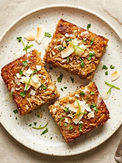 Meal Prep Caribbean Coconut Pork Protein Squares