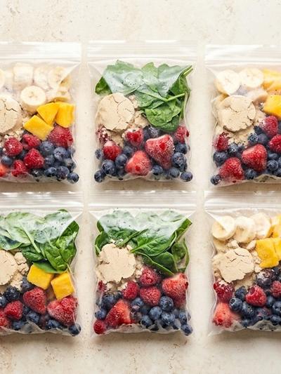 Protein Smoothie Freezer Packs: 10-Pack GLP-1 Liquid Protein Prep