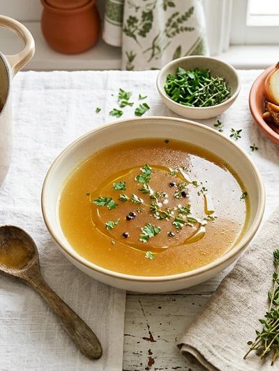 Slow Cooker Chicken Bone Broth: GLP-1 Liquid Protein Foundation