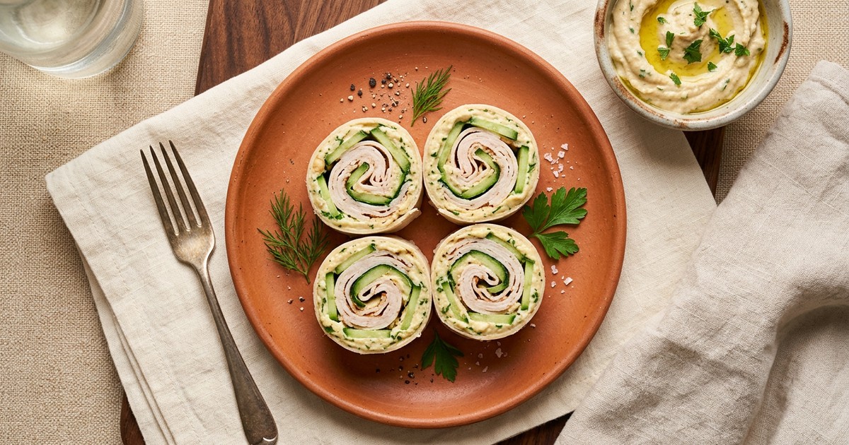 Turkey & Cucumber Roll-Ups: Zero-Carb Portable Protein Lunch